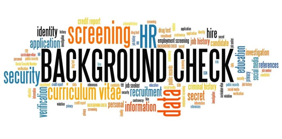 Background verification process
