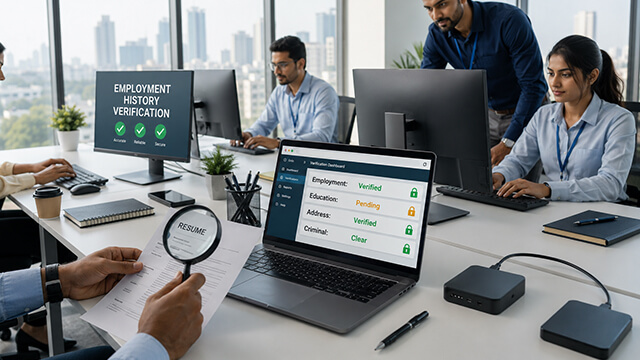 Employee Background Verification Using UAN & PF Records