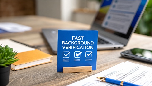 Fast Background Verification to Reduce Hiring Delays