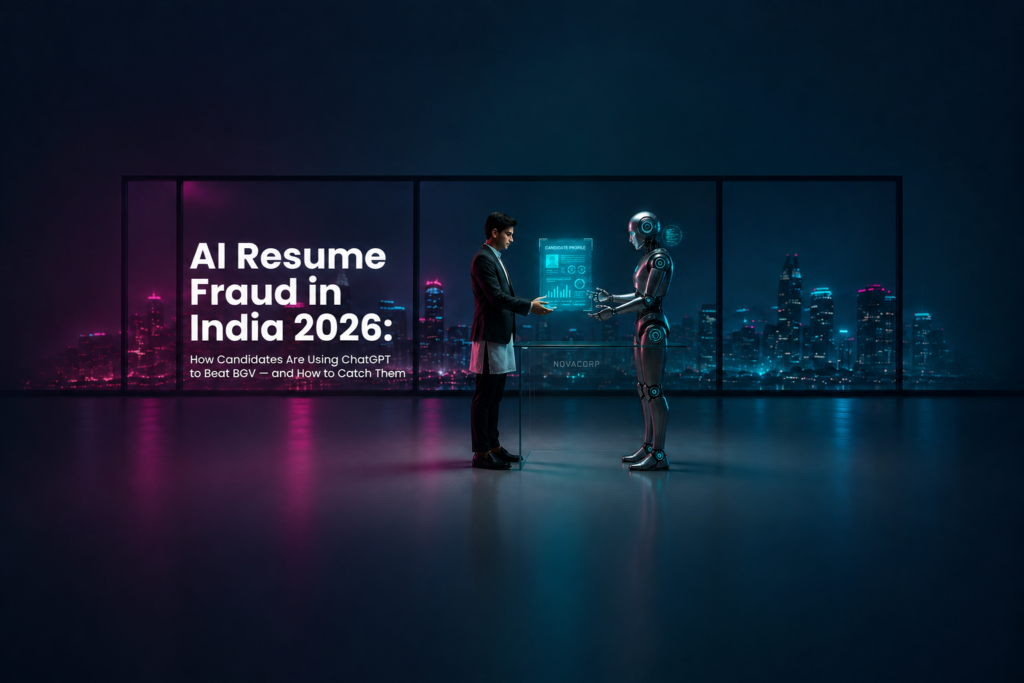 AI Resume Fraud in India 2026: How BGV Detects Fake Claims