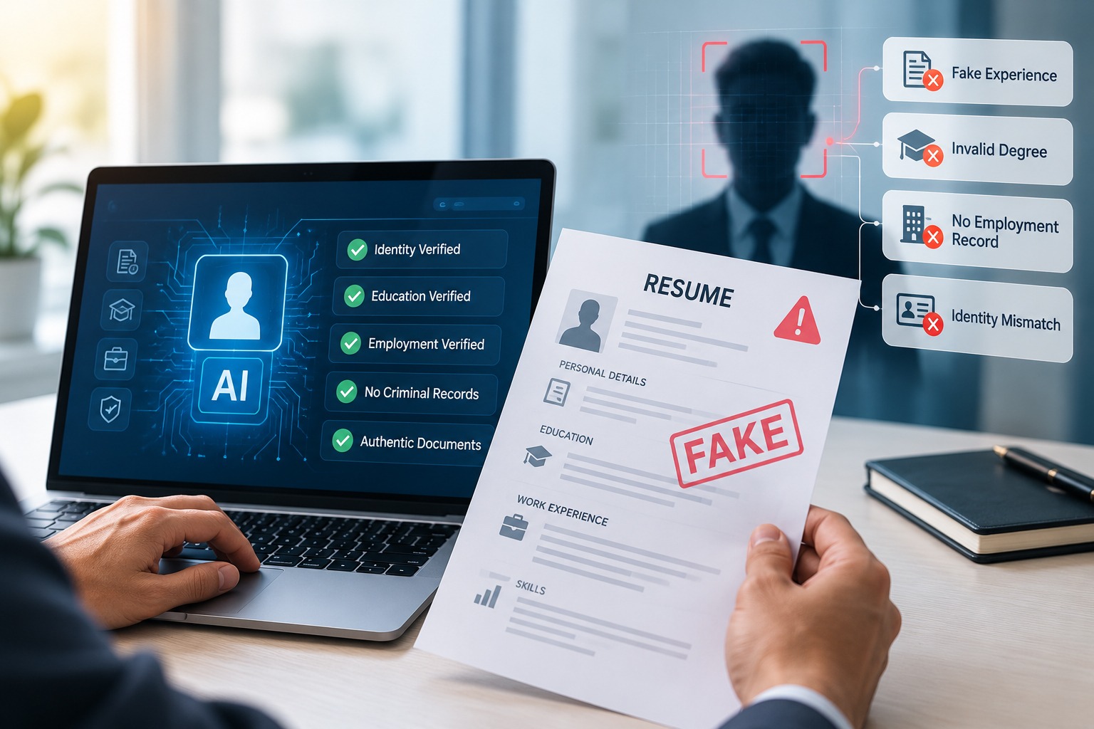 AI Background Verification in India